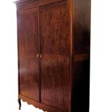 Petite armoire de port en acajou XVIIIe siècle