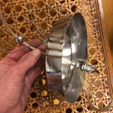 Italian glass lamp , 1980s