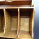 Walnut wall shelf, circa 1920/1930