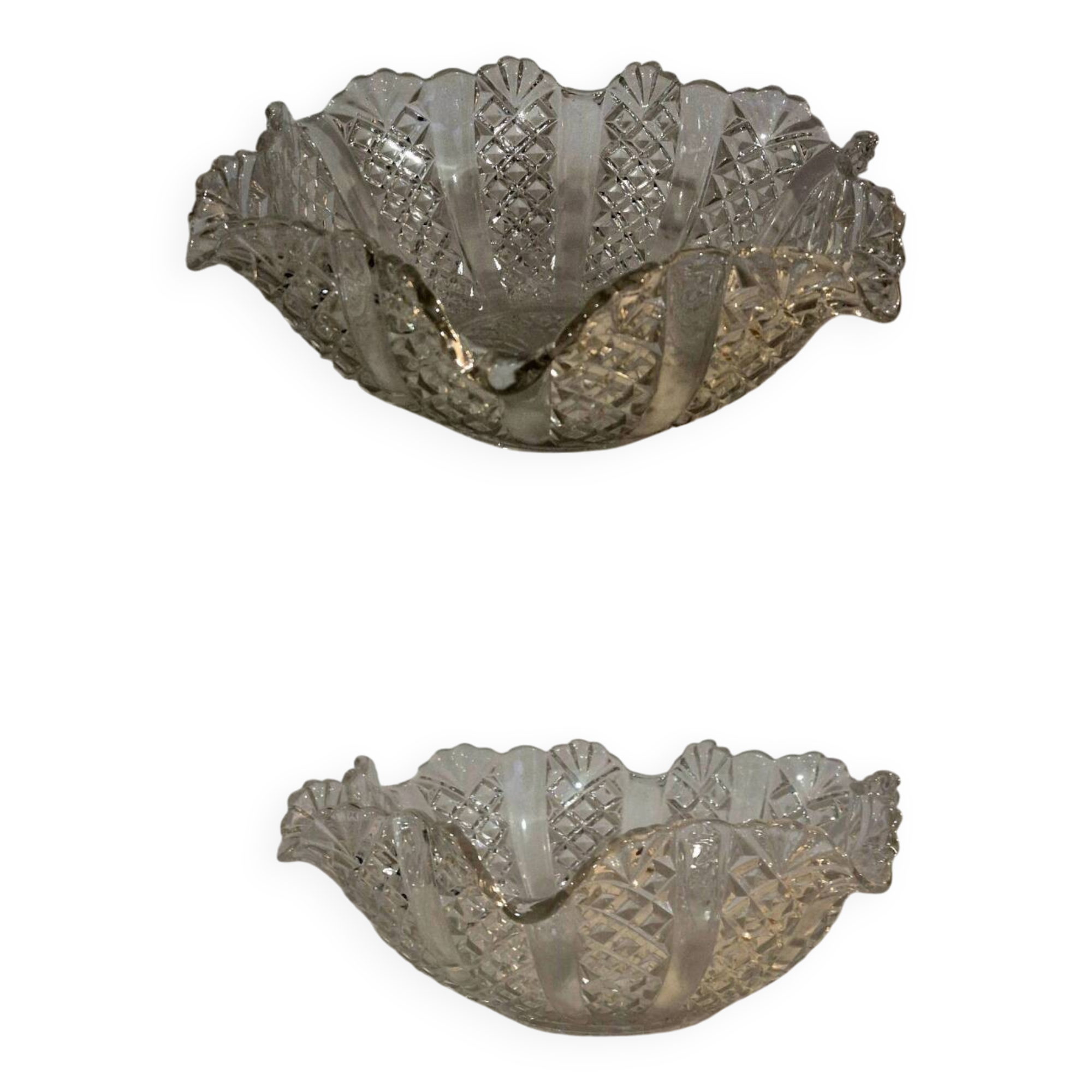 Bowl or crystal salad bowl