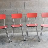 Vintage formica table and 4 chairs