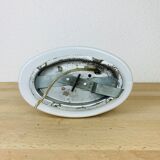 Vintage opaline globe wall lamp