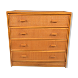 Commode en rotin