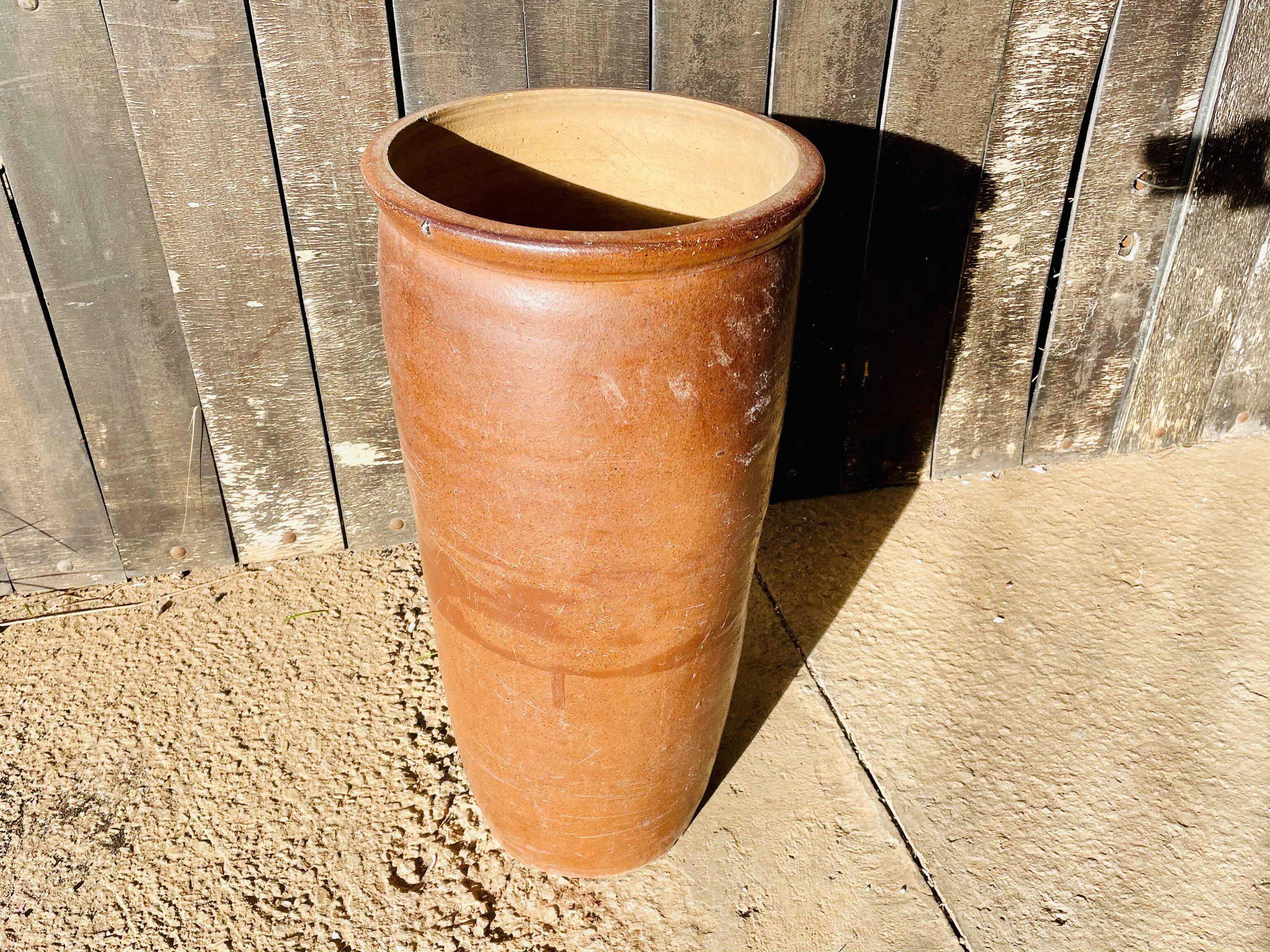 Rare Large sandstone umbrella door