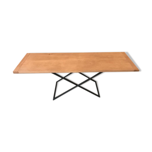 table basse bois piètement