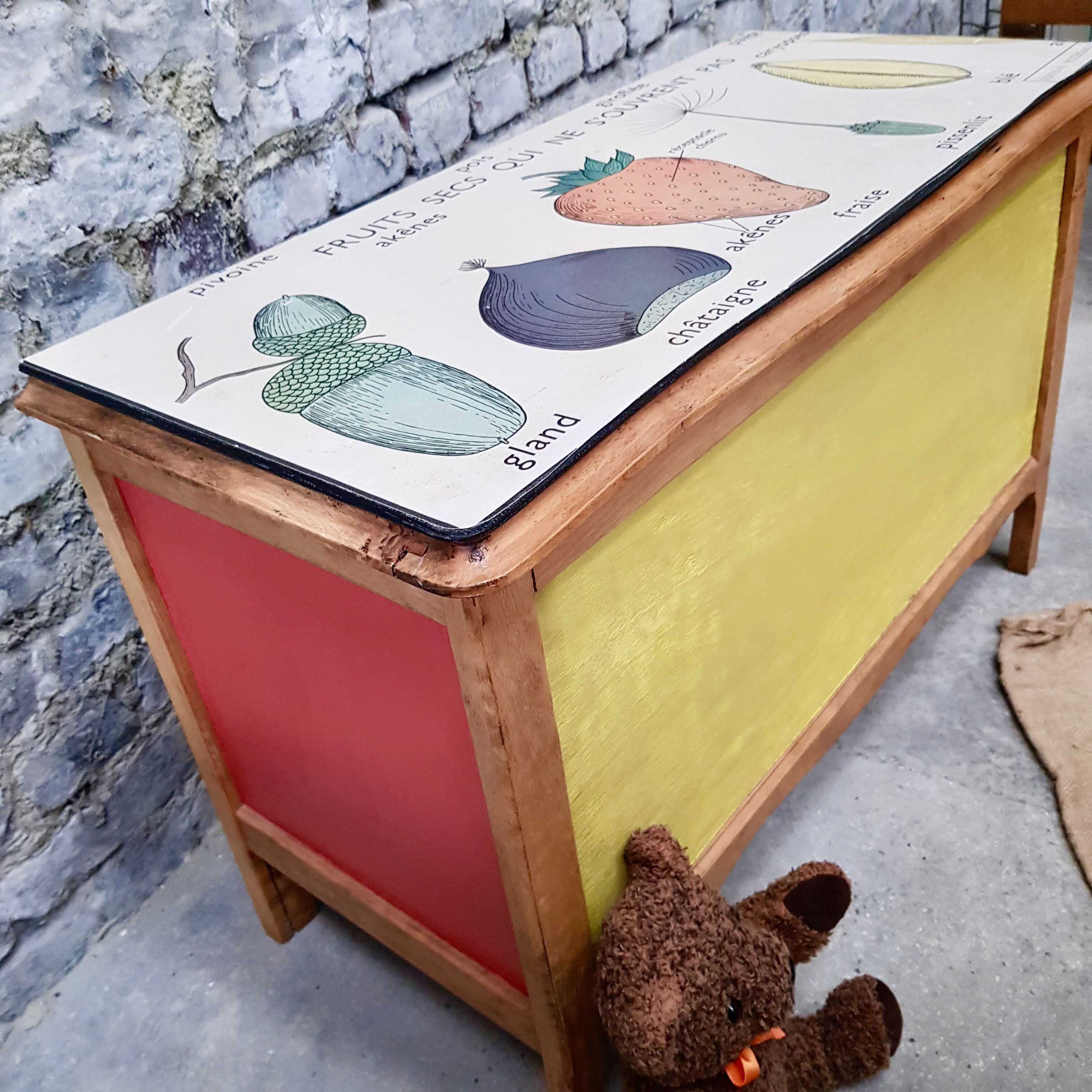 Banc coffre de rangement