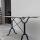 Bistro table restaurant marble godin -1m64