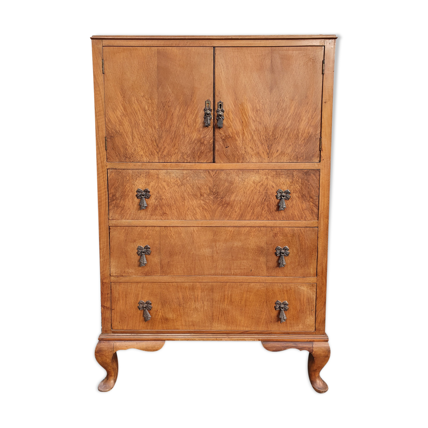 Commode drinks cabinet Robson and sons noyer 1910