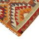 Turkish Handwoven Vintage Herki Kilim 98 cm x 320 cm