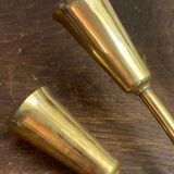 Five-branch wall sconce in brass, 1950s.