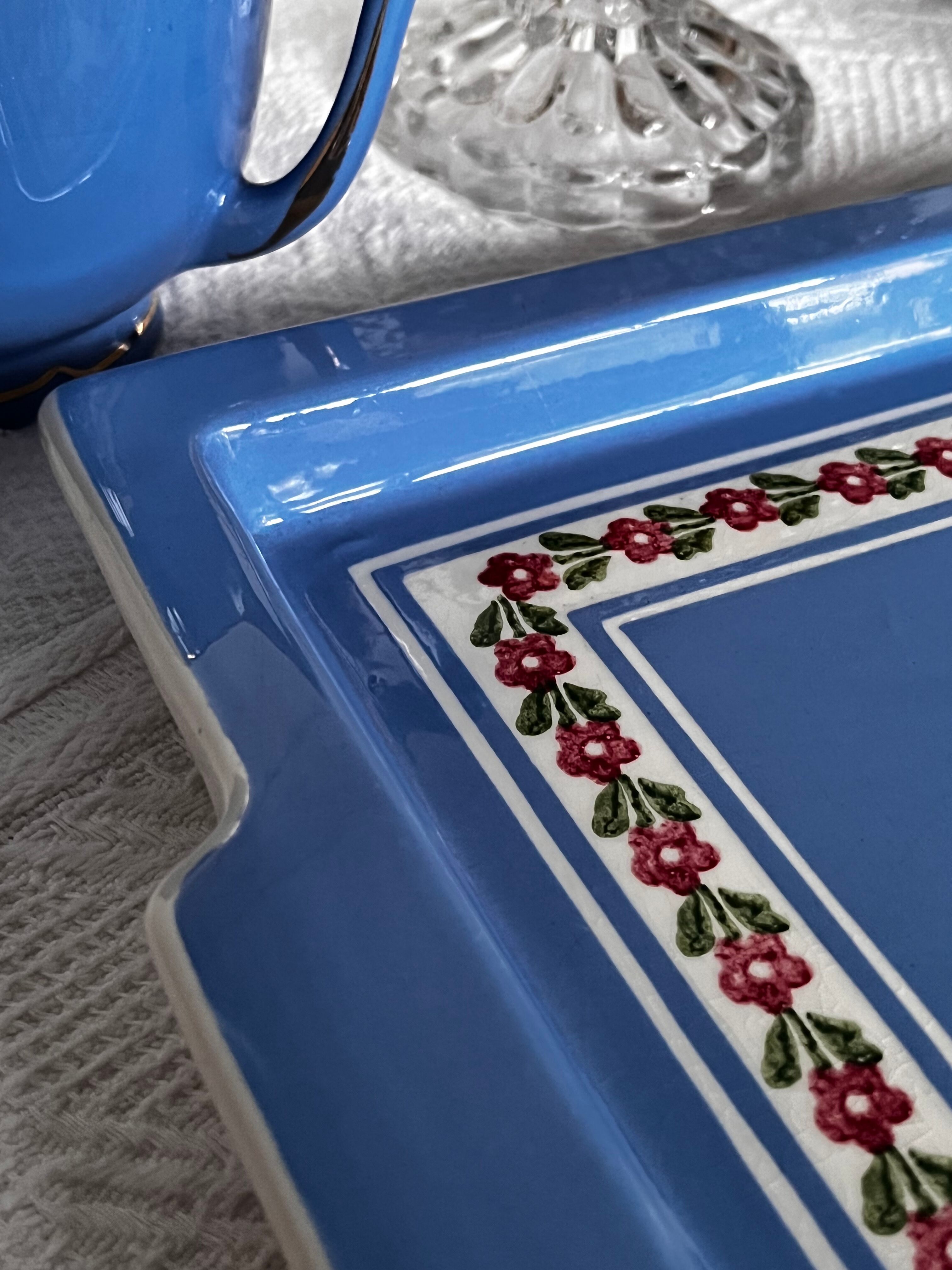 Service tray Sarreguemines Digoin