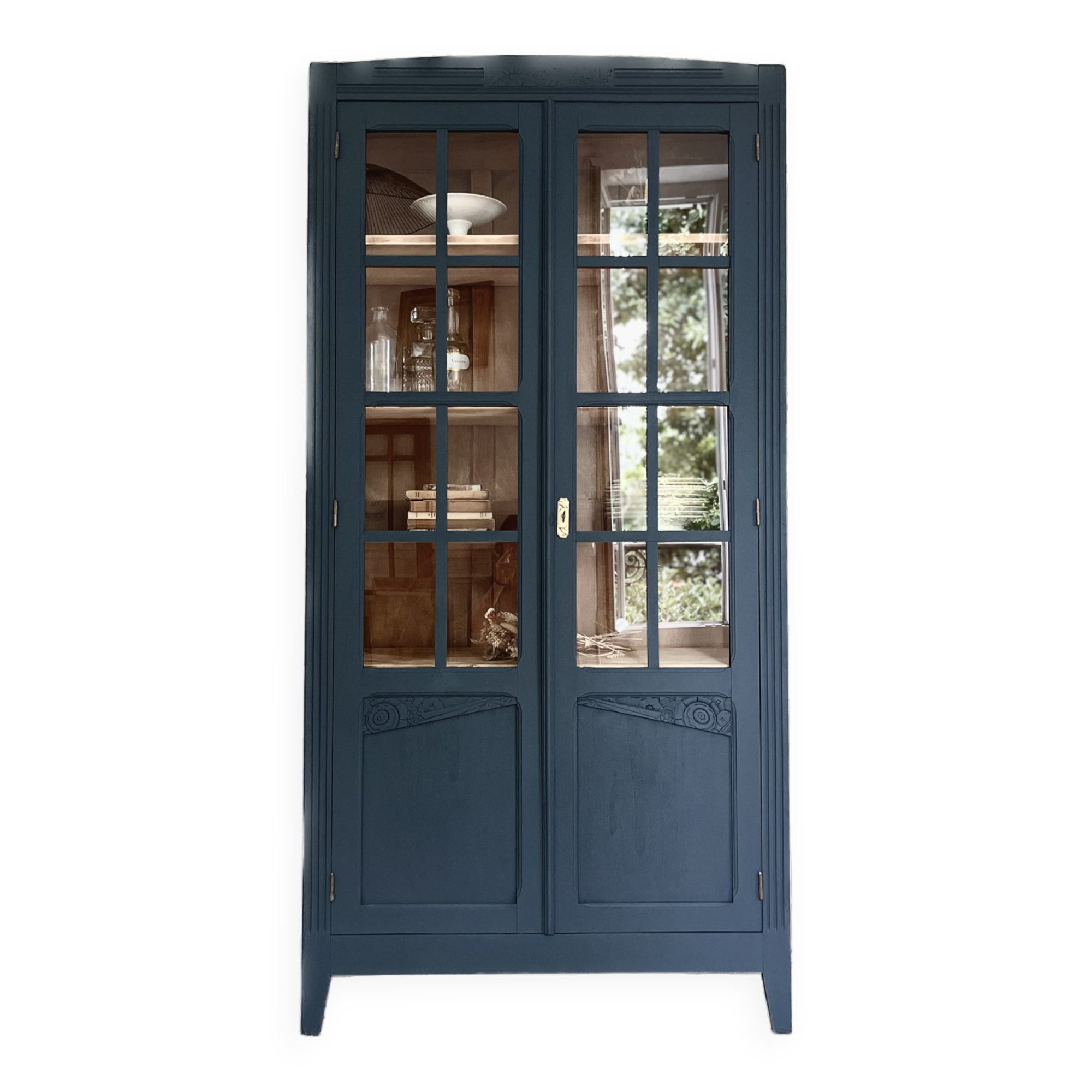 Art Deco glass cabinet 1930