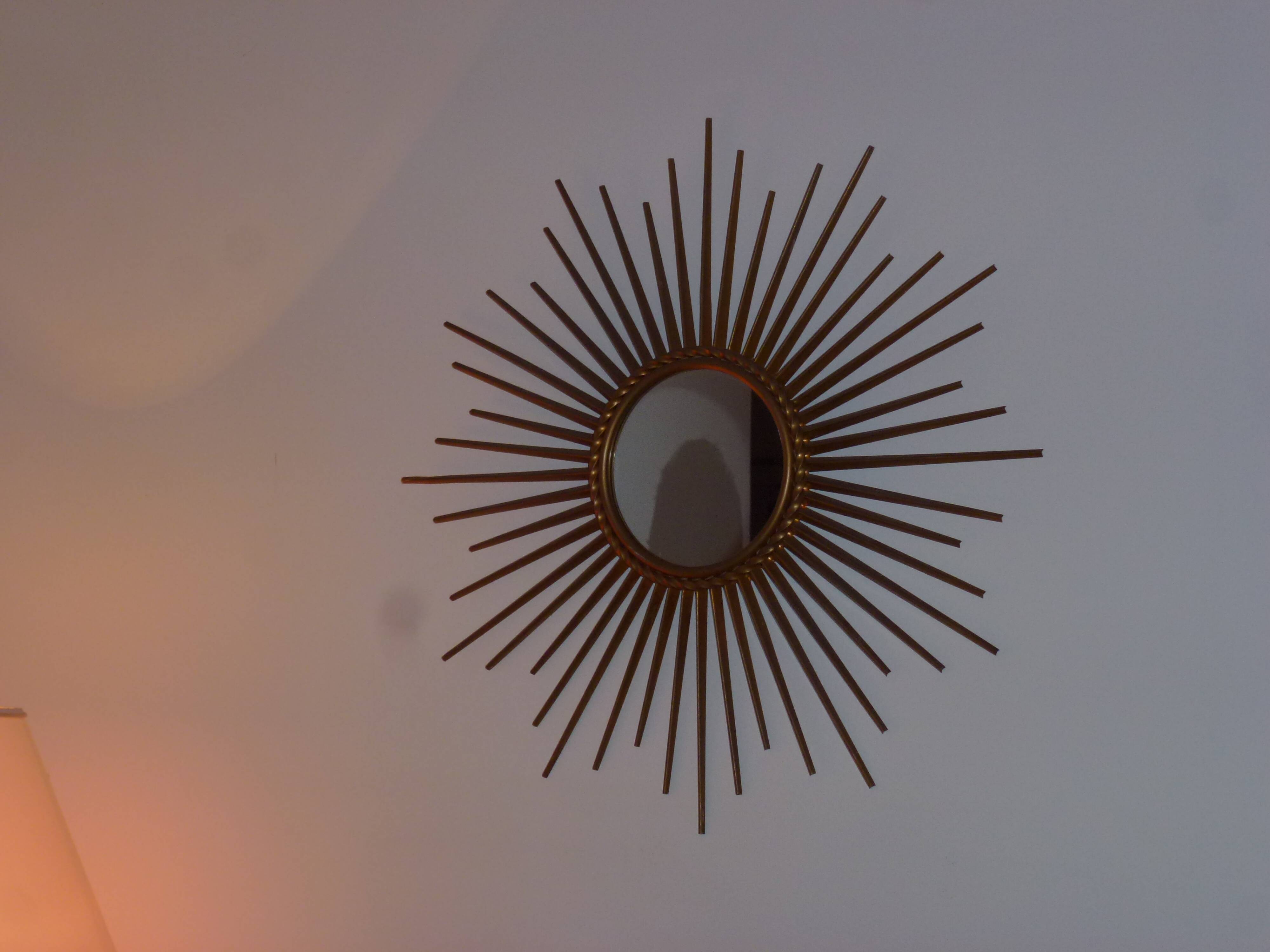 Miroir soleil 50x14 cm