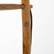 1960s Mid-Century Modern Sculptural Wooden and Veneer Floor Lamp
