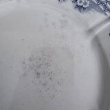 4 antique plates by Franz Anton Mehlem "Anita", antique porcelain