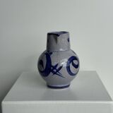 Blue mini carafe West Germany H14.5