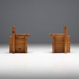 Sesc stools by lina bo bardi for sesc pompeia, brazil, 1970s