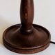 Wooden lamp base, 1930s/40s