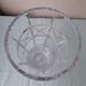 Cut crystal vase