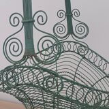 Wrought iron basket