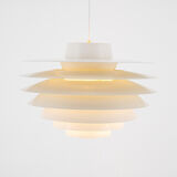 White verona lamp by svend middelboe for nordisk solar