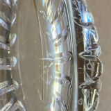 Vase en verre d'art Orrefors de conception suédoise