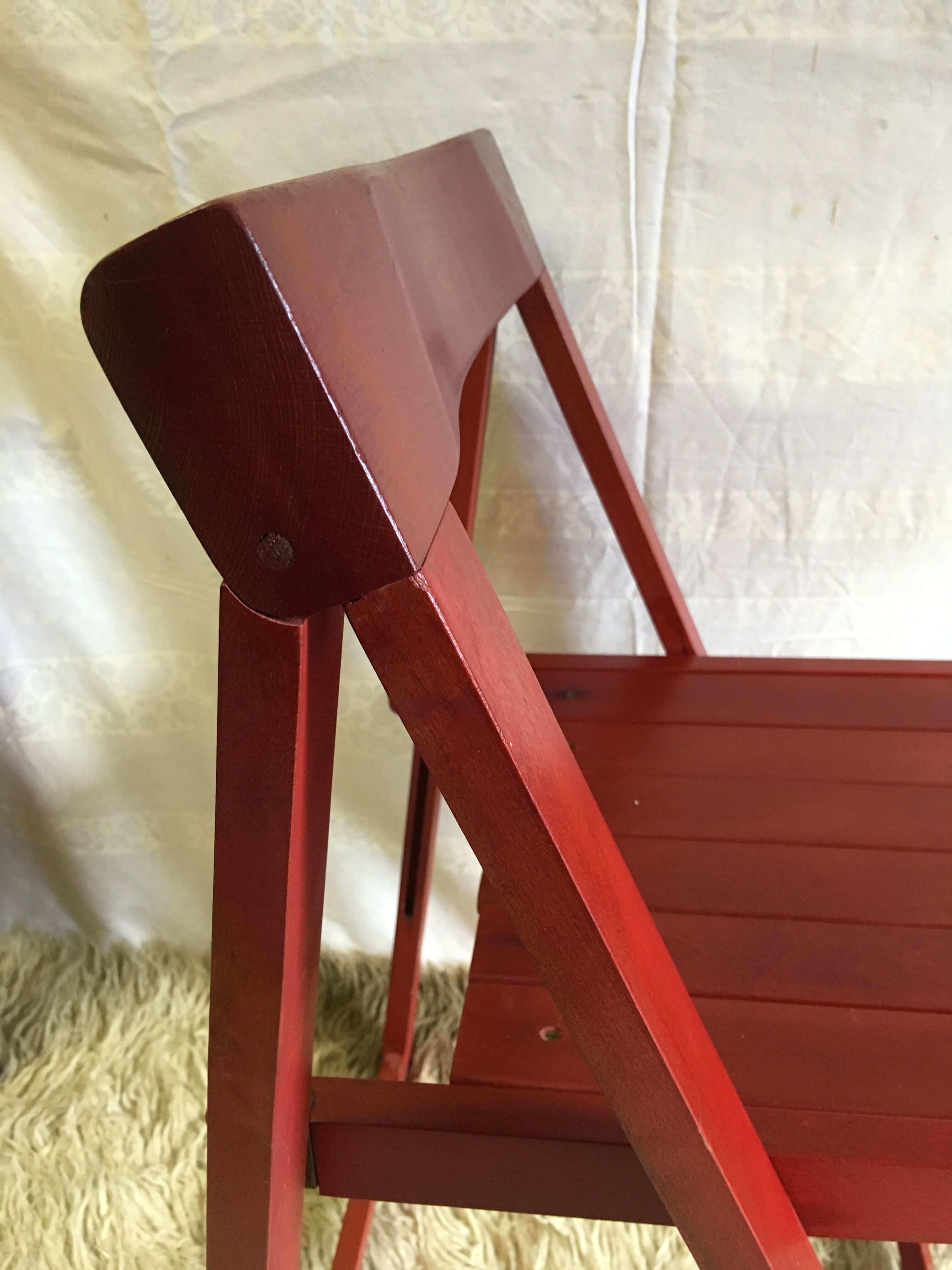 Set of 4 folding chairs 60