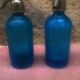 Pair of small vintage siphons