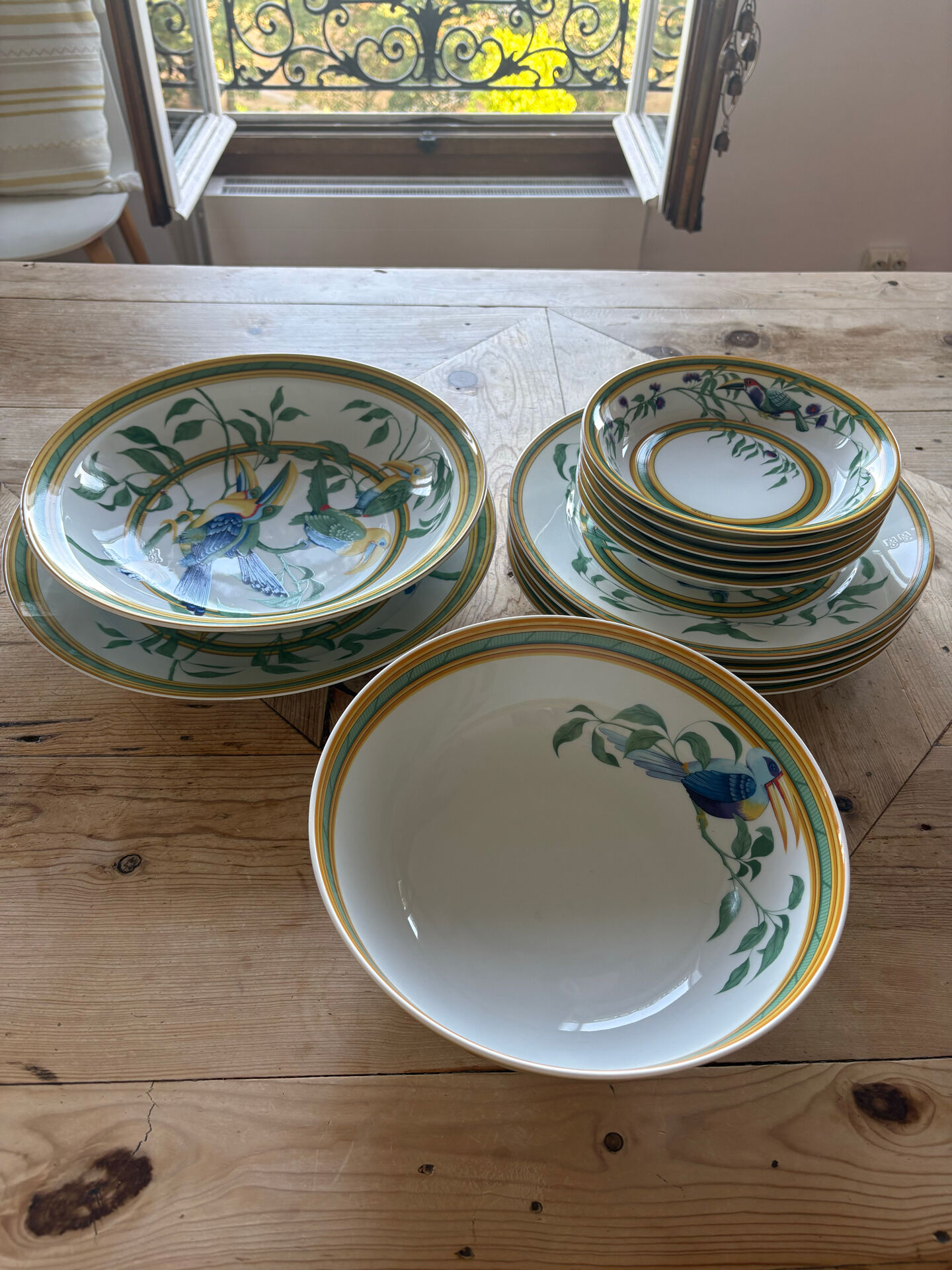 Hermès - The Toucan - Plates/dishes/bowl