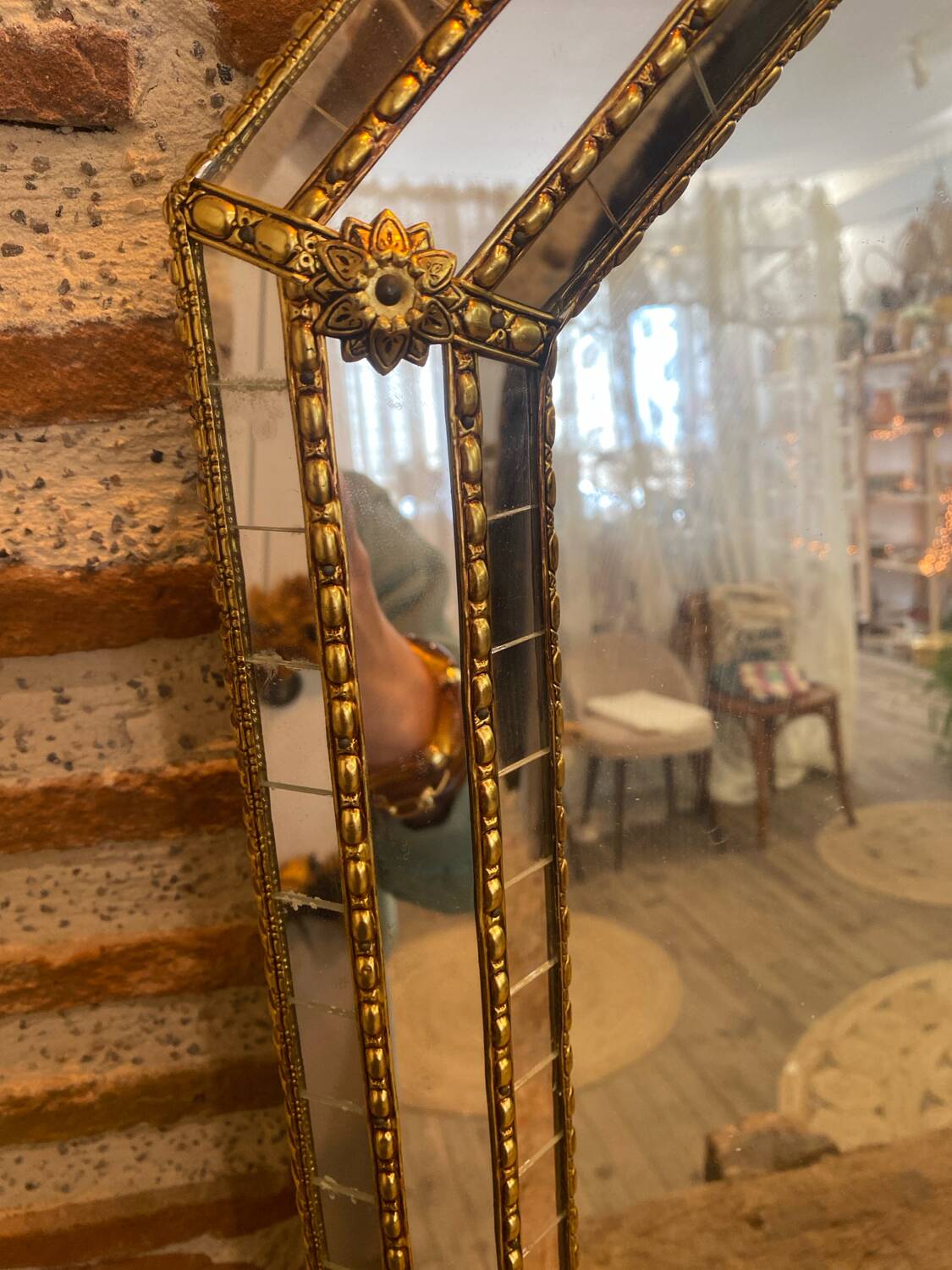 Miroir laiton