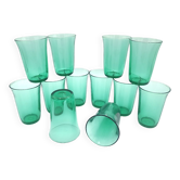 12 “Huile Lesieur” glasses
