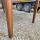 Table de ferme rustique en chêne massif, 19ème s.