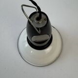 Ancienne petite suspension emaillee industrielle