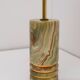 Mid-century modern Italian brass table lamp, 1970s