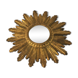 Vintage sun mirror 60s, 26 cm