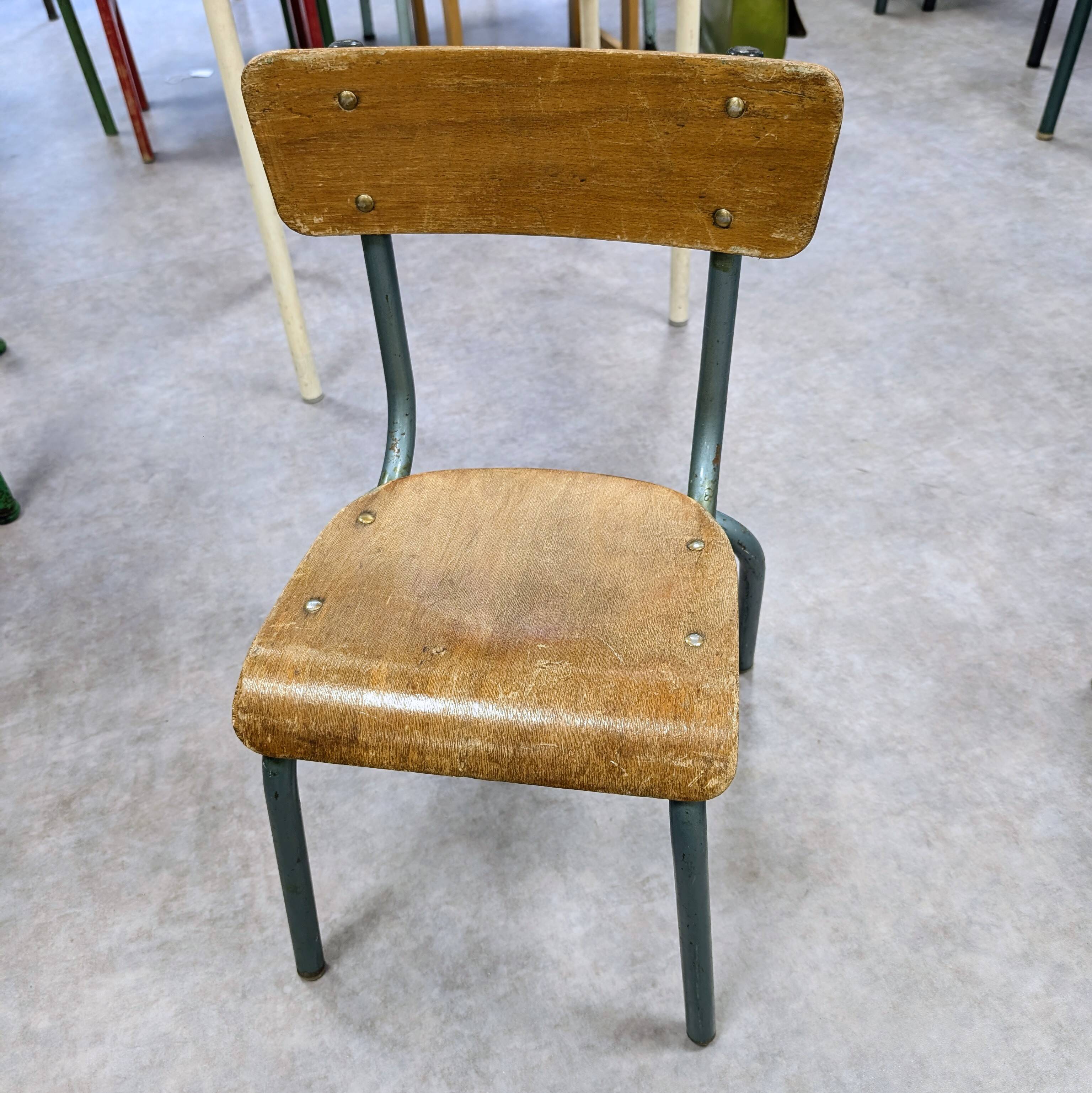 Small vintage school chair