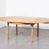 Oresund extandable dining table by Borge Mogensen for Karl Andersson & Soner 1955