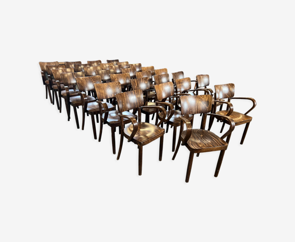 Lot de 30 fauteuils bistrot