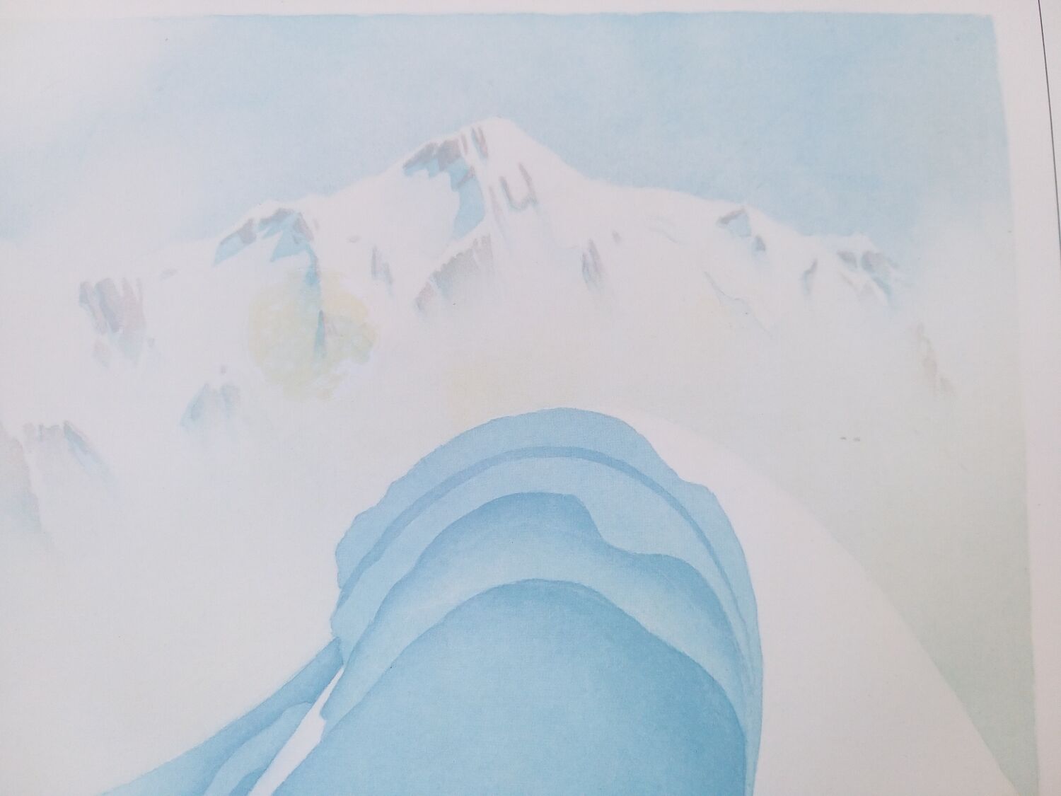 Original poster Samivel "Chamonix Dômes de Miage" 1980