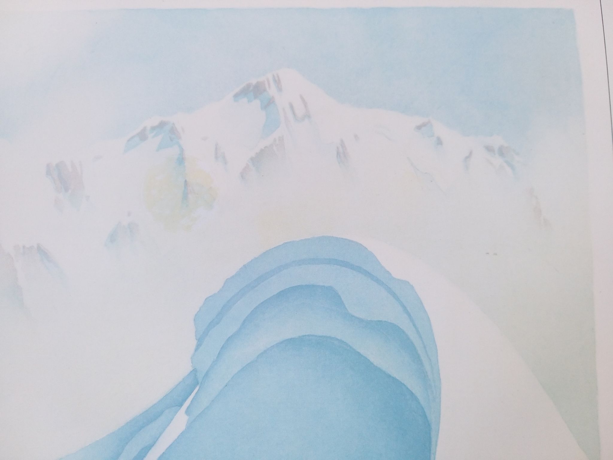 Affiche originale  Samivel "Chamonix Dômes de Miage" 1980
