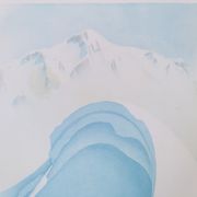 Affiche originale  Samivel "Chamonix Dômes de Miage" 1980