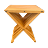 Folding side table