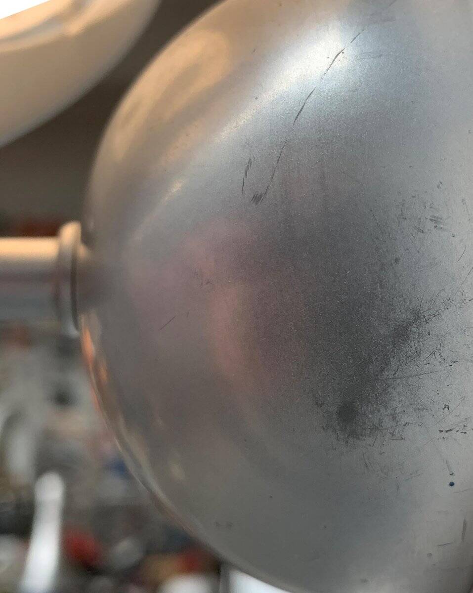 Vintage wall lamp in postmodern Italian glass by Lucente.