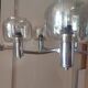 Pendant light, vintage chandelier from the 70s, Delmas