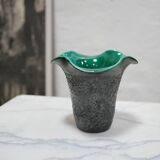 Vase corolle vintage en céramique