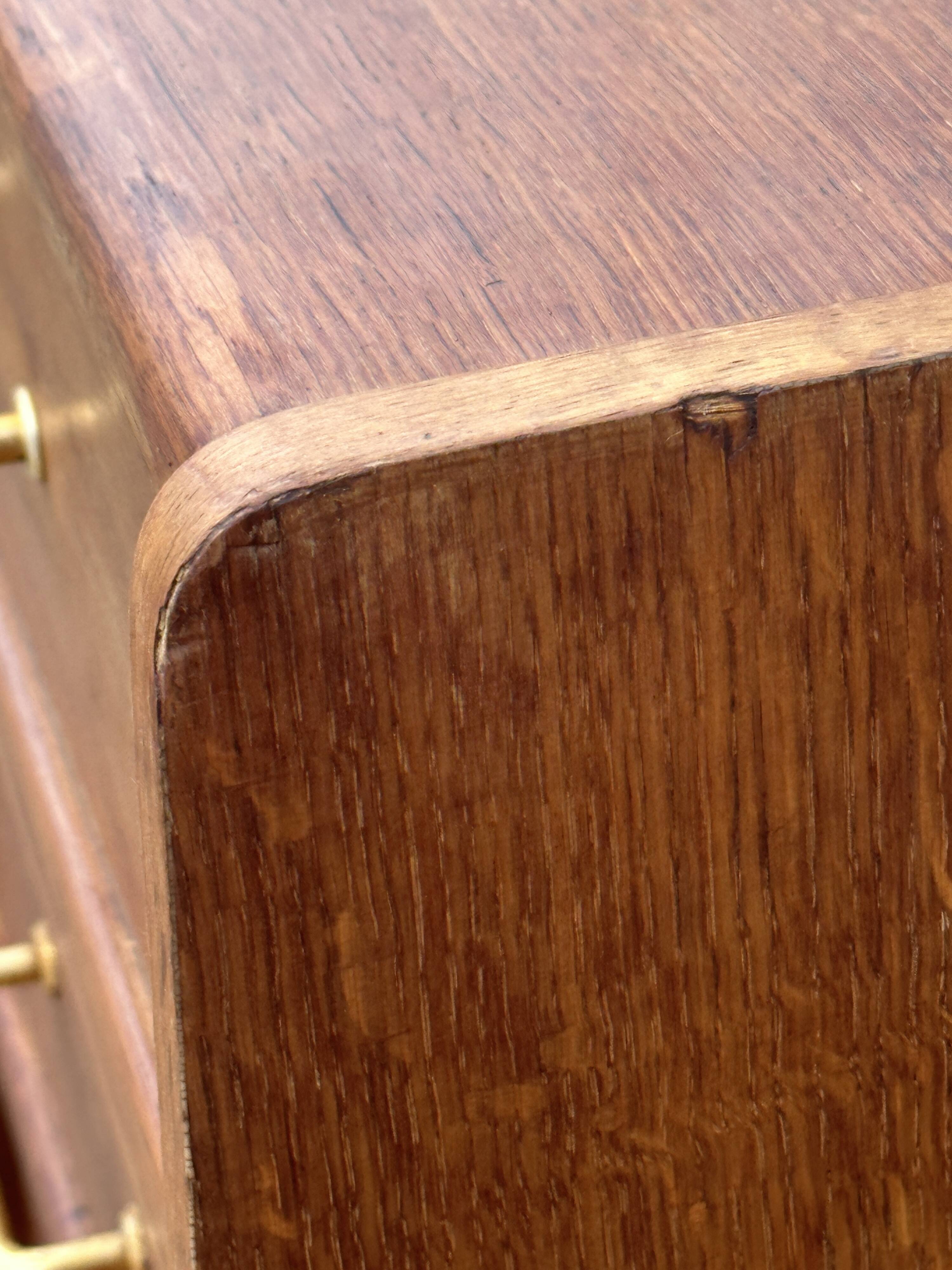Commode chiffonnier vintage pieds compas design annees 60