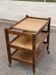 Dessert trolley with wheels and removable tray 66cm