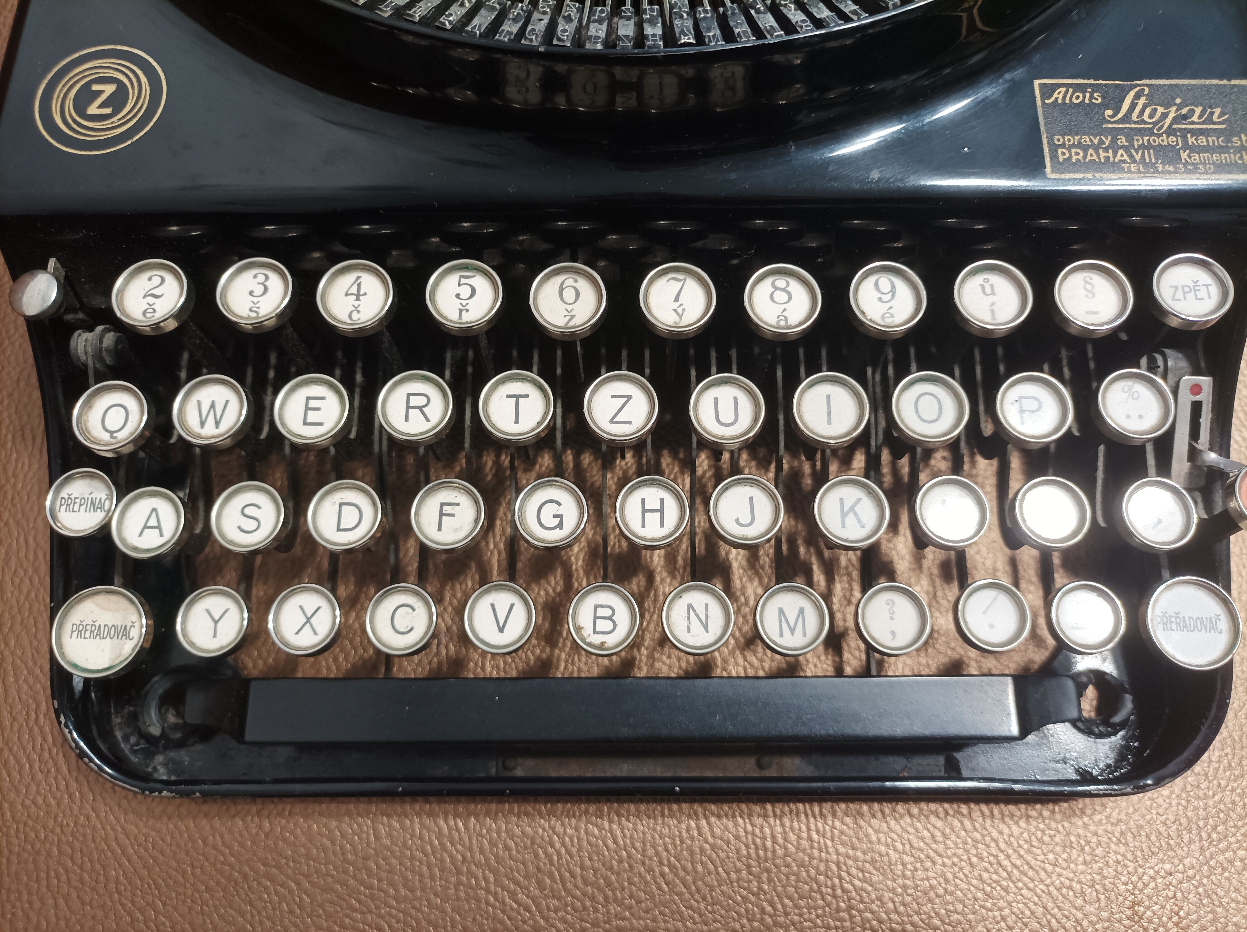 Remington portable collector typewriter 1930 model z