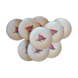 9 dessert plates in Gien earthenware