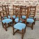 8 vintage Spanish renaissance chairs